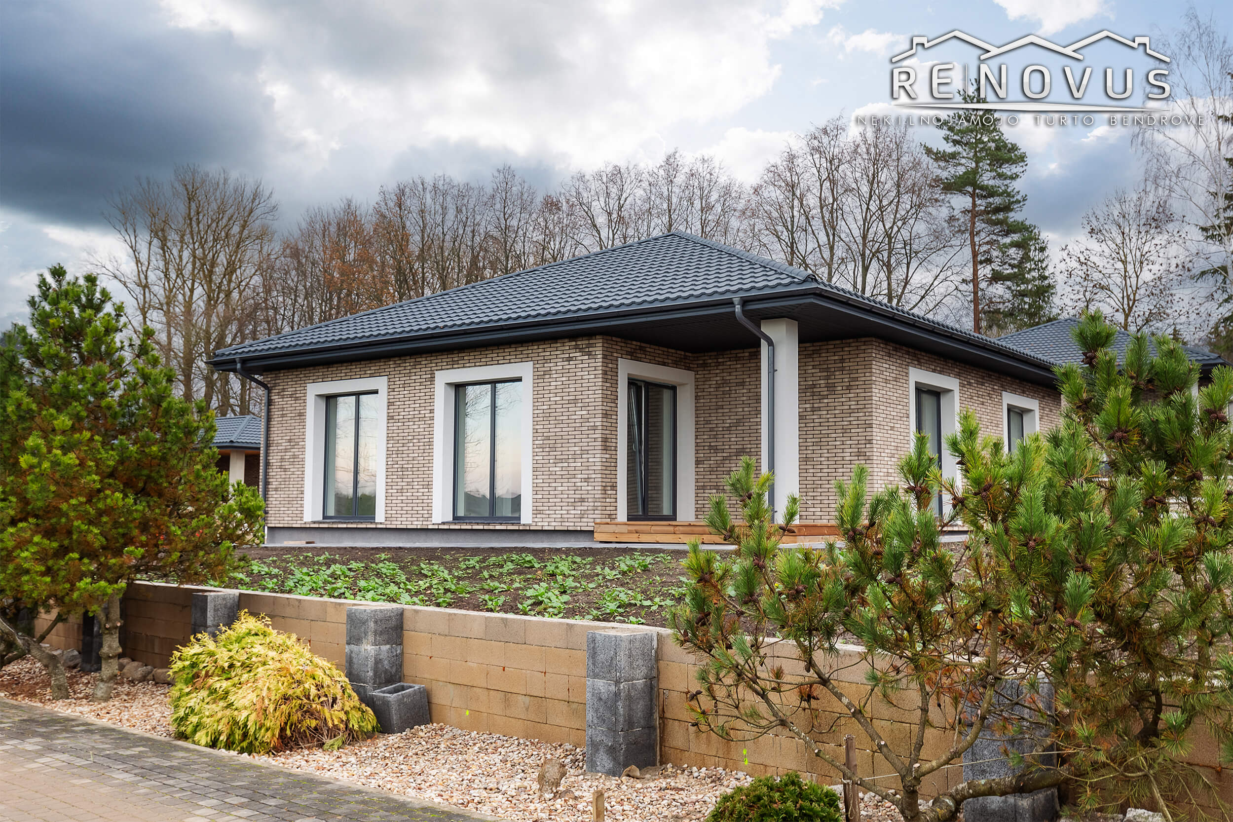 85% baigtumo gyvenamasis namas išpuoselėtame kvartale