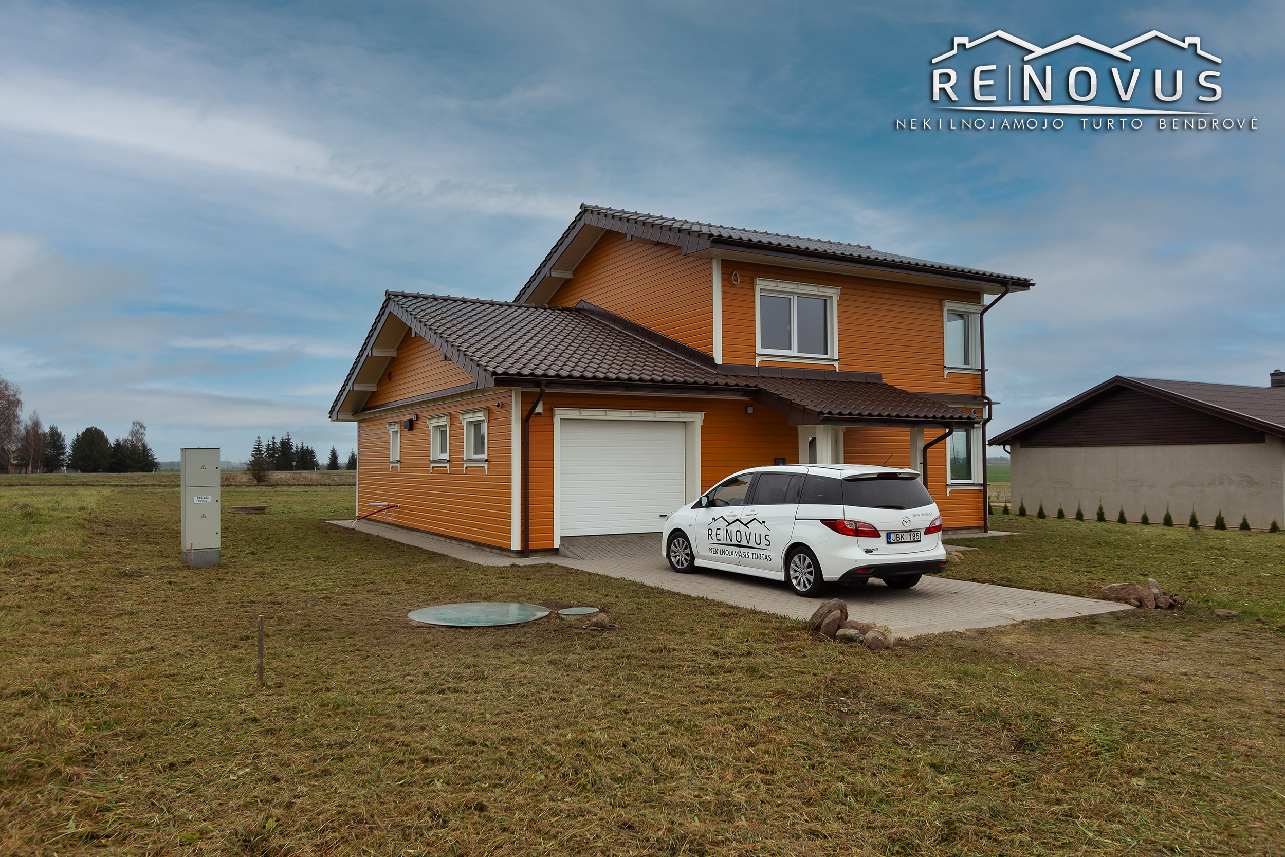 Parduodamas naujos statybos namas 13,51 aro sklype Vinkšnėnuose