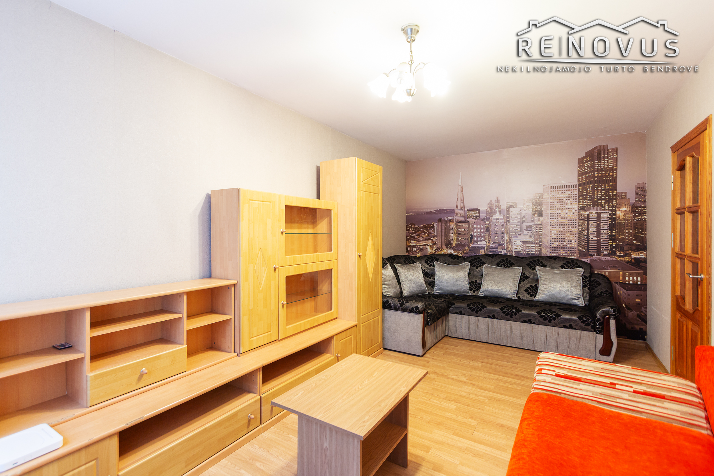 Nuomojamas 1 kambario butas Dainų g. (šalia PC Lyros)