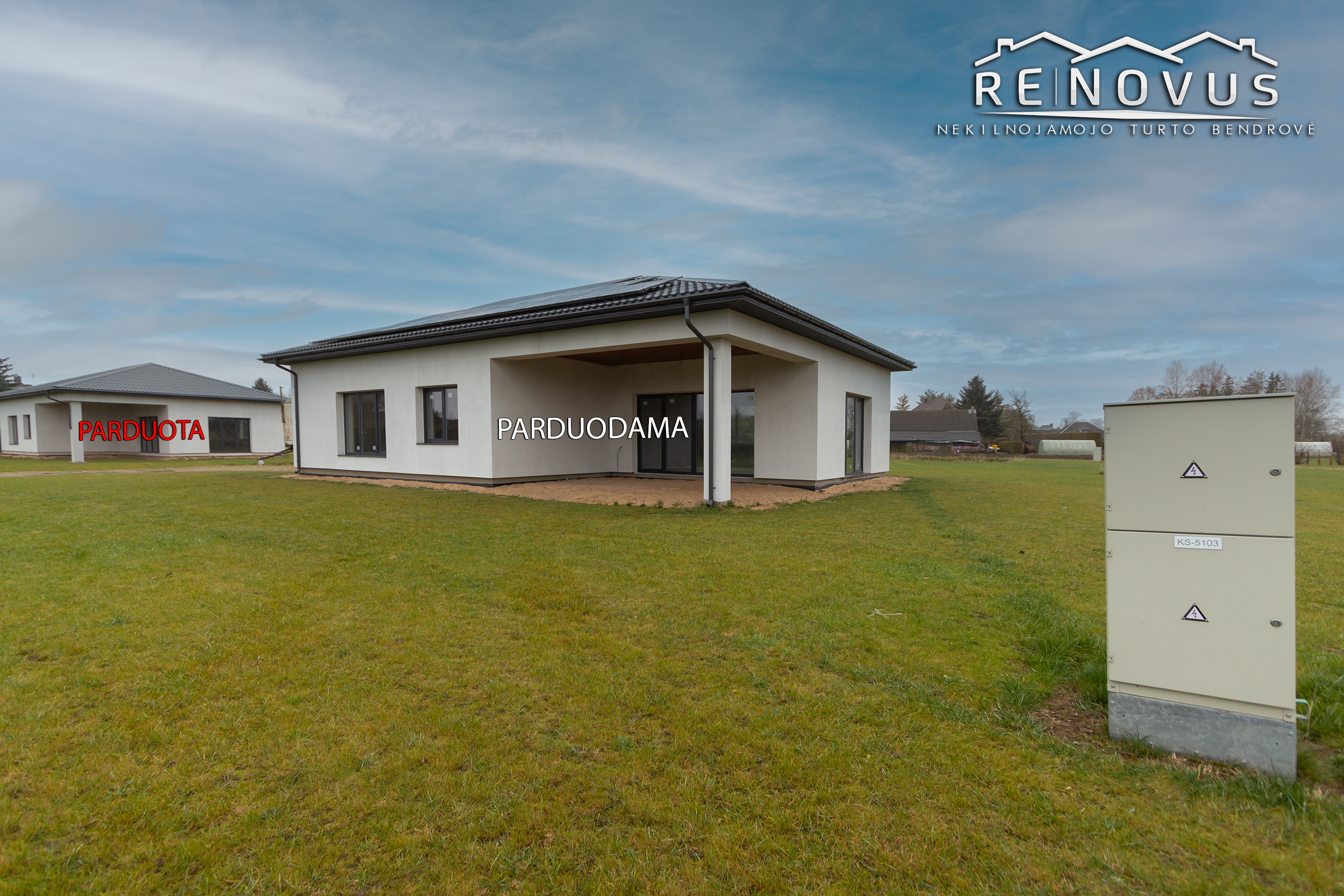 Parduodamas naujos statybos A++ klasės gyvenamasis namas Beržininkuose, Šiaulių raj.